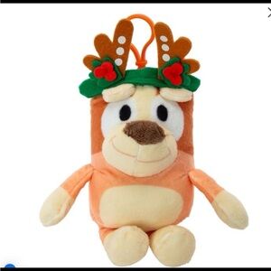Bingo Bluey 6" Mini Plush Clip On Keychain BNWT